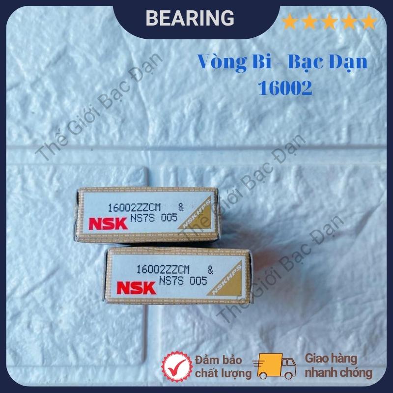 Vòng bi bạc đạn NSK 16002 ZZCM  - hàng đẹp - chất lượng cao - Thế Giới Bạc Đạn