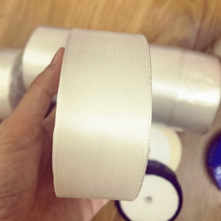Dây ruy băng lụa bảng 4cm
