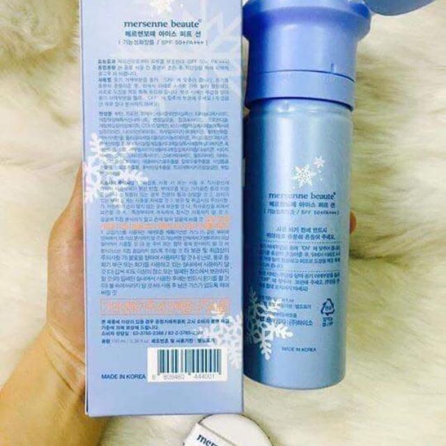 KEM CHỐNG NẮNG ICE SUN XANH 3 TRONG 1