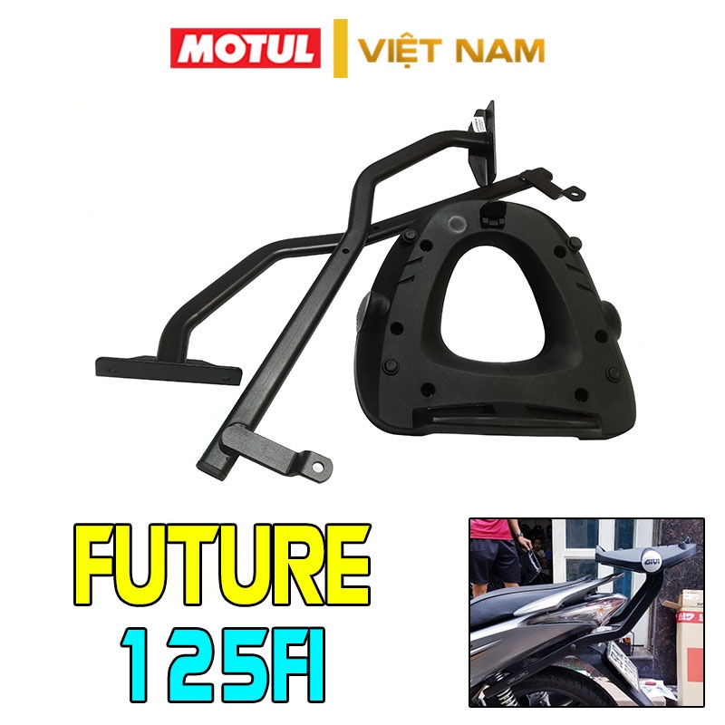 Baga sau Givi HRV Wave 125i 2019, Future 125FI 2019 tặng kèm đế gắn thùng Givi chính hãng chịu lực cao