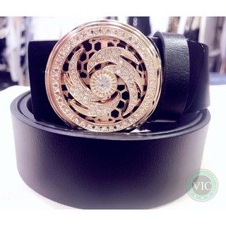 Thắt lưng da mặt xoay 021