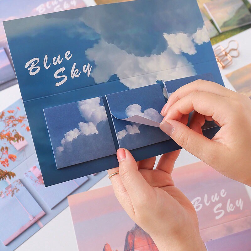 Giấy note phong cảnh khổ to