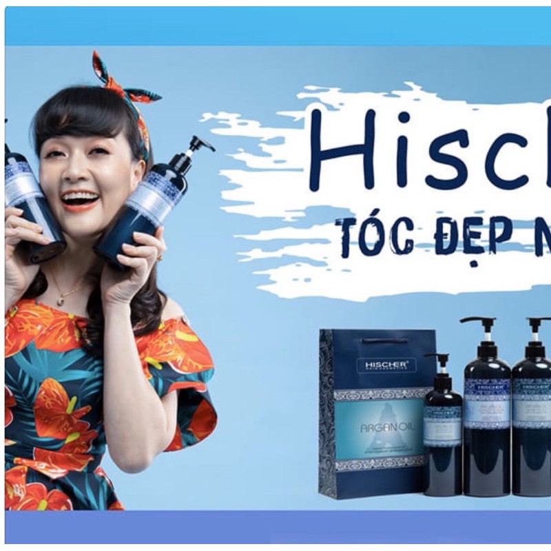 HISCHER DẦU GỘI XẢ PHỤC HỒI HISCHER 1000ML CHÍNH HÃNG