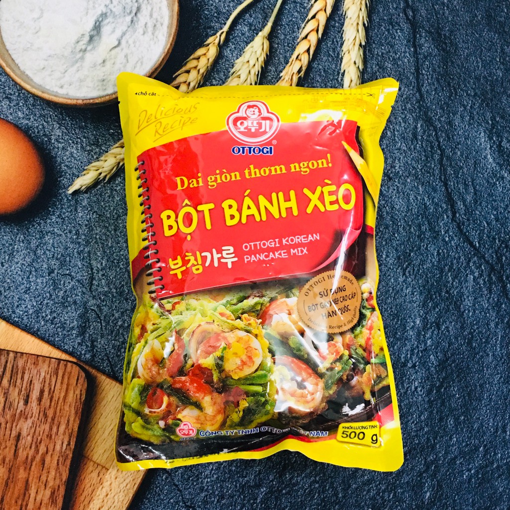 BỘT BÁNH XÈO HÀN QUỐC OTTOGI GÓI 500G