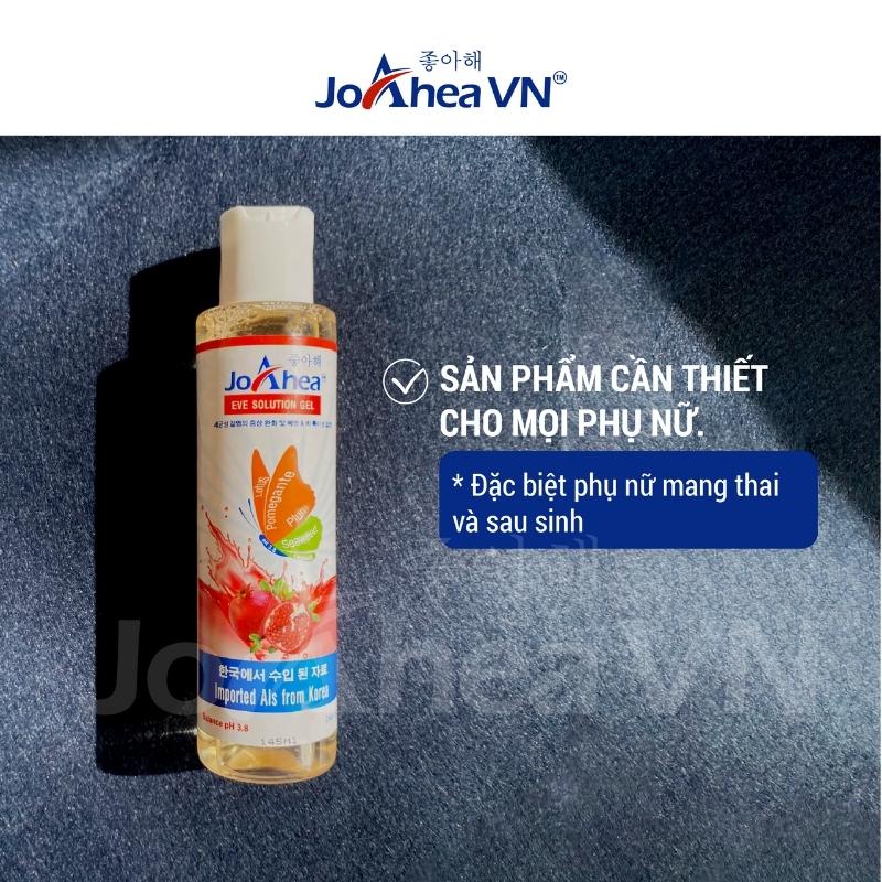 Dung dịch vệ sinh phụ nữ nam JoAhea EVE SOLUTION Gel giảm khô ngứa 145ml