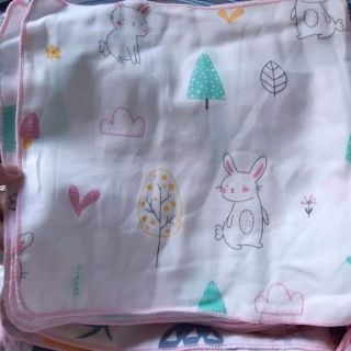 10 Khăn sữa 4 lớp từ vải xô nhật