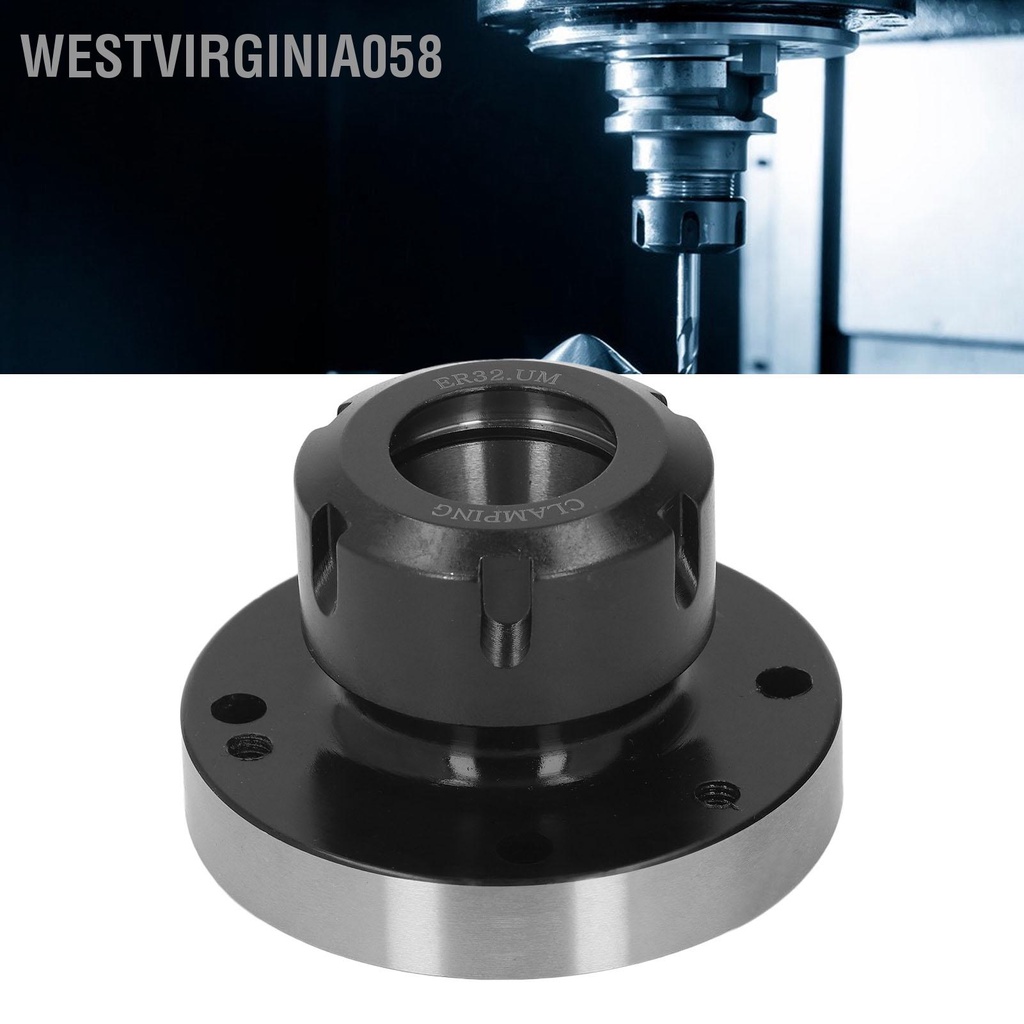 Có thể bán buôn Mâm Cặp Bằng Thép Carbon Đường Kính 80mm Cho Máy Tiện CNC ER32 westvirginia058 Hàng giao ngay