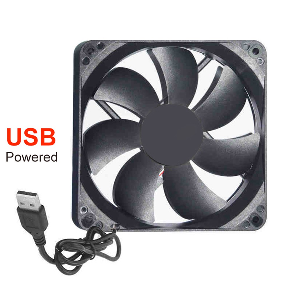 Quạt tản nhiệt cổng USB tiện lợi 12cm 1200RPM cho máy tính | WebRaoVat - webraovat.net.vn