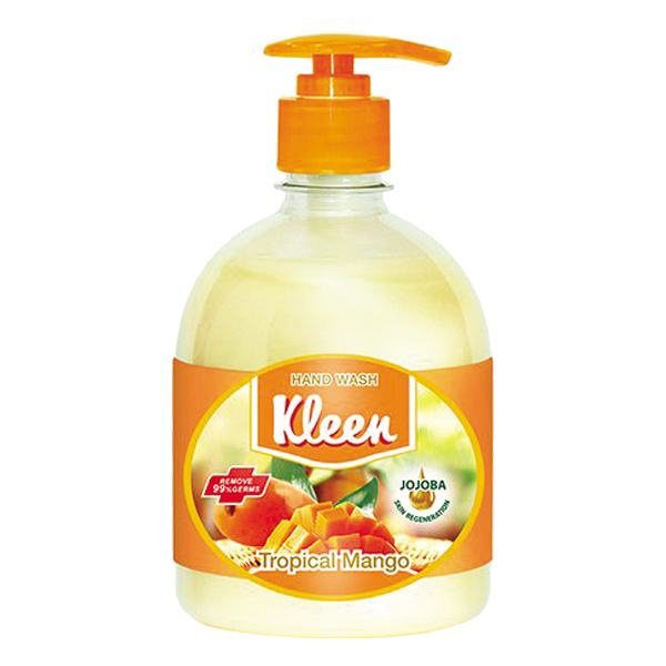 Nước Rửa Tay Kleen Hương Xoài Chai 500G