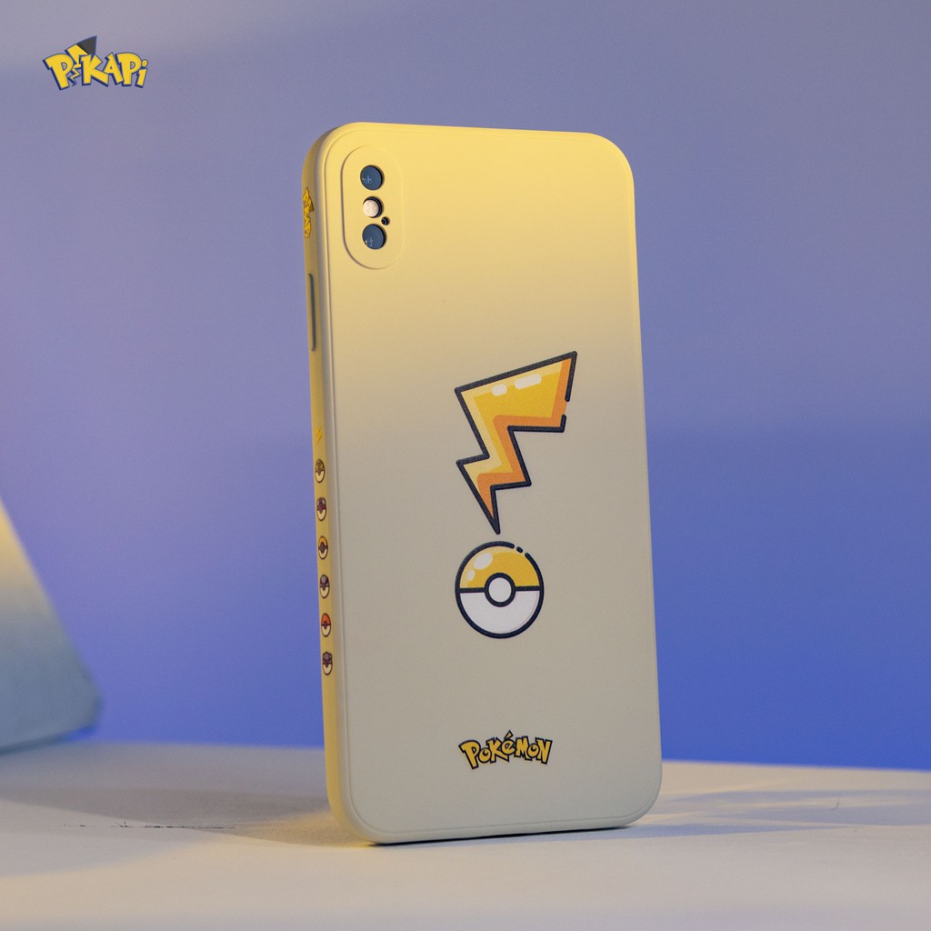 Ốp iPhone Pokeball - Lót nỉ cao cấp, chống sốc hiệu quả | BigBuy360 - bigbuy360.vn