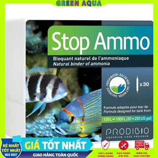 PRODIBIO - Stop Ammo (Lẻ 1 ống) | Khử và ngăn ngừa Amoniac cho hồ cá thuỷ sinh, hồ cá biển san hô