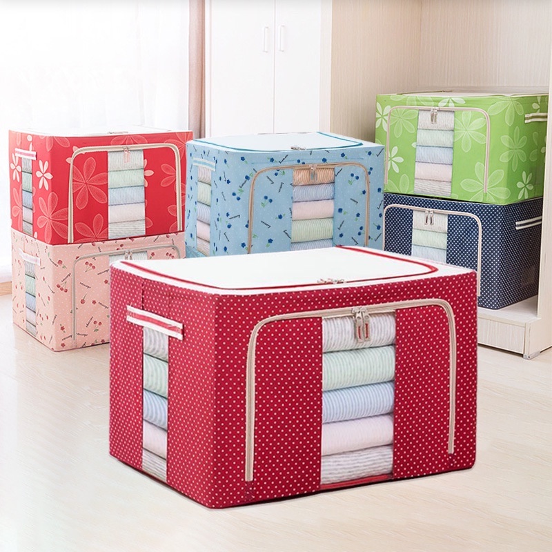TÚI VẢI ĐỰNG CHĂN MỀN QUẦN ÁO KHUNG SẮT CAO CẤP