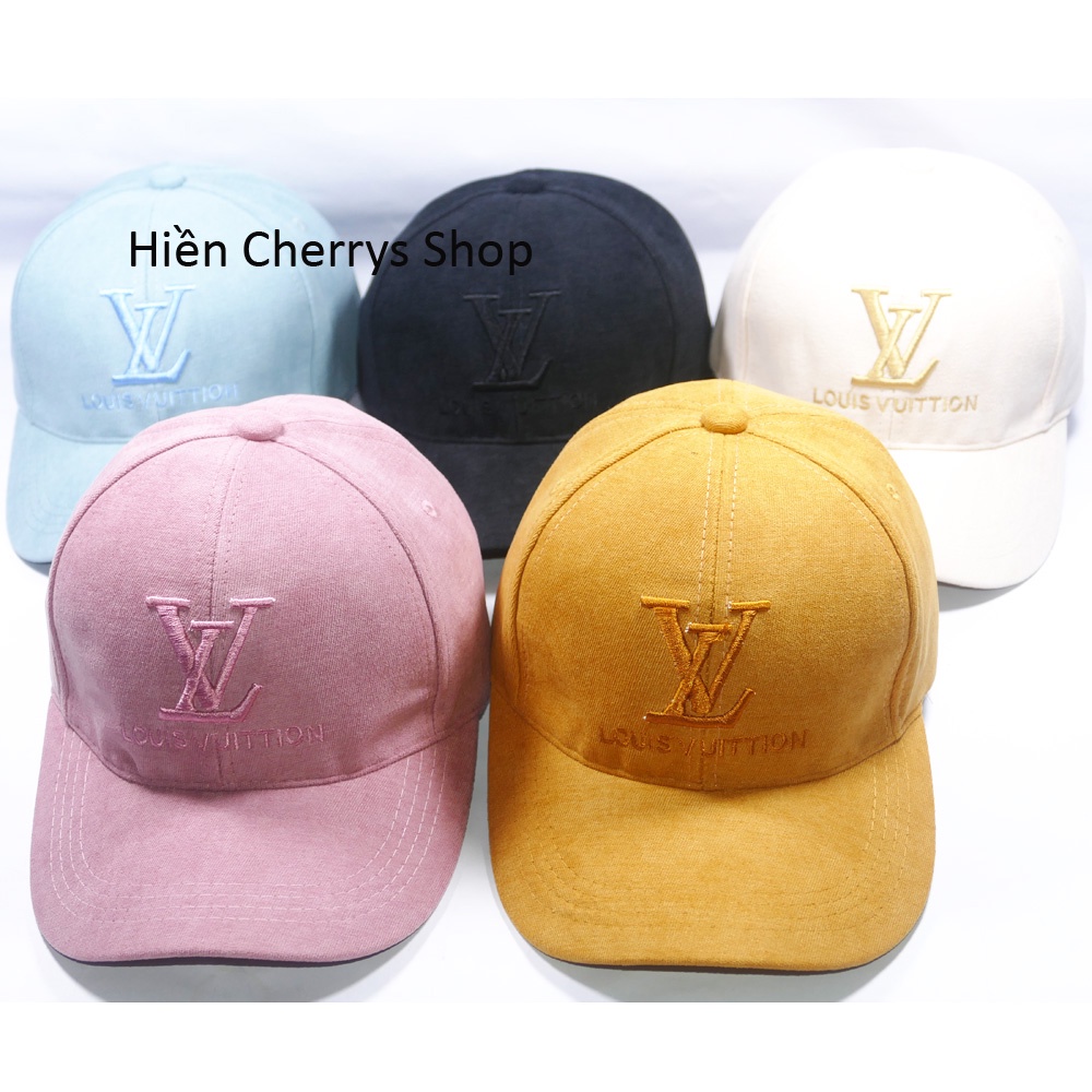 Mũ lưỡi trai ❤️ Nón kết thêu hình chữ chất liệu nhung cao cấp form unisex nam nữ