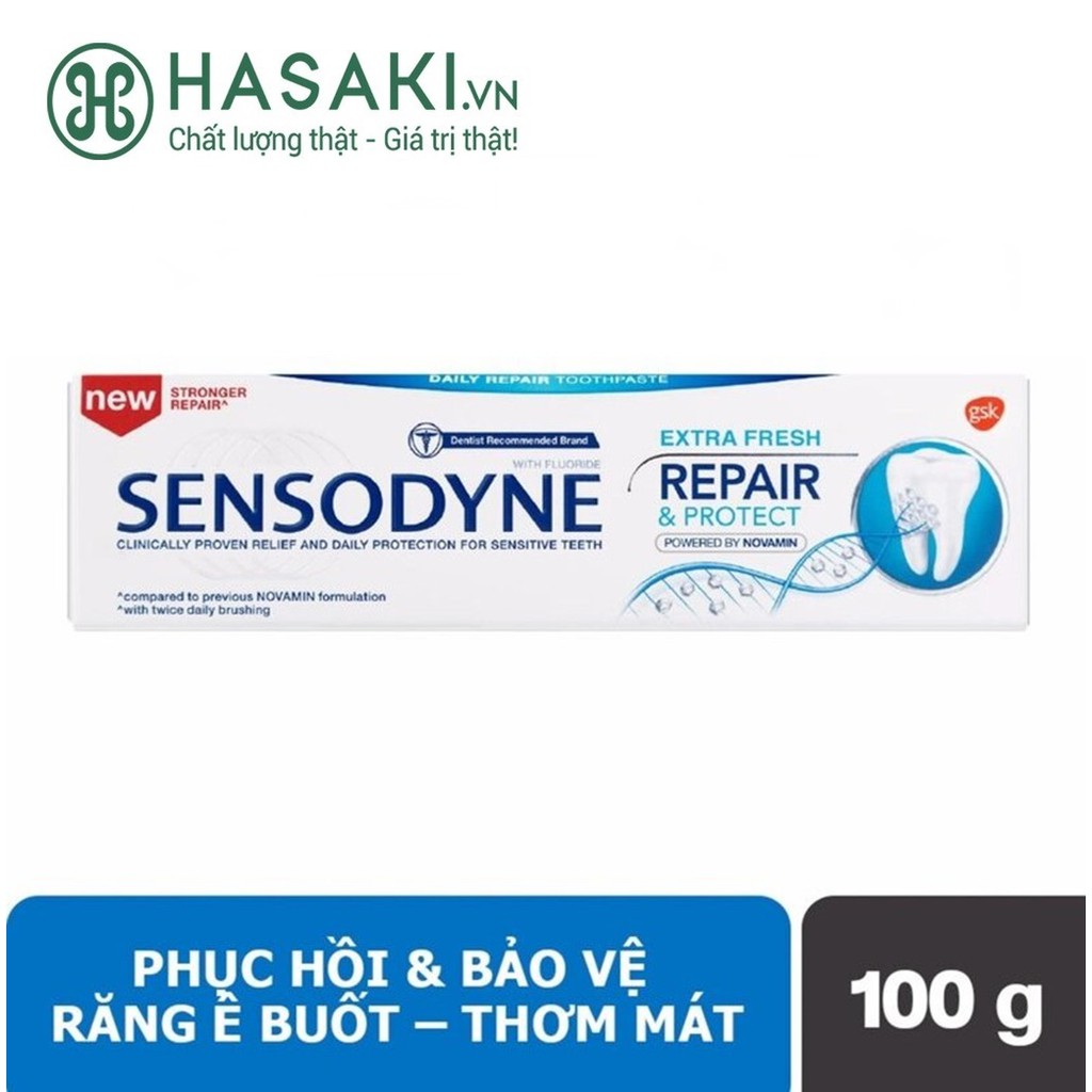 Kem Đánh Răng Sensodyne Repair &amp; Protect Extra Fresh 100g