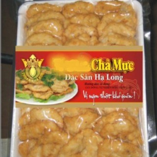 Chả mực Hạ Long khay 500gram [Giao Hà Nội qua nowship]