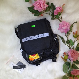 Túi Đeo Chéo Colkids Club Sọc Hologram Kèm Tag, Giấy Thơm Và Hoa Kiki