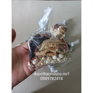 Gói hầm gà bồi bổ sức khỏe 6 vị (đại táo, đương quy, ý dĩ, đẳng sâm, kỷ tử, hạt sen)