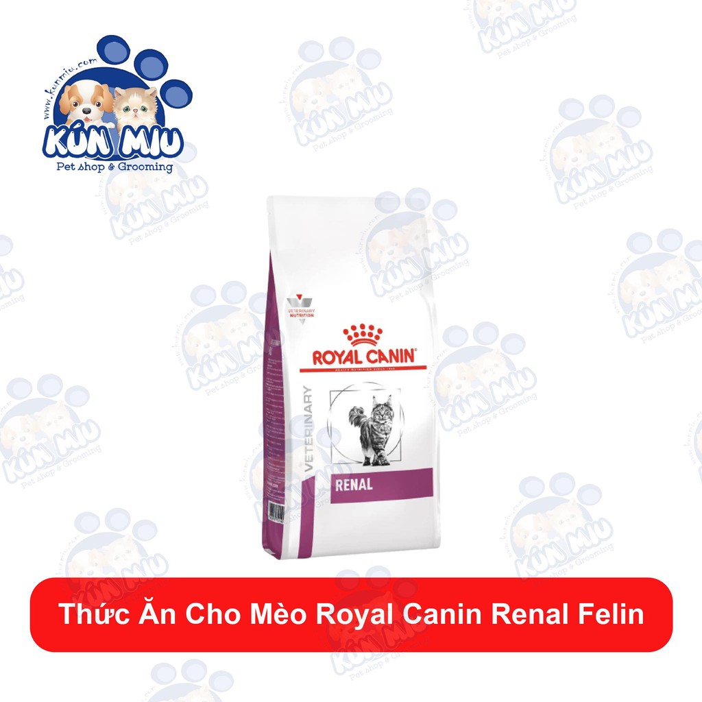 Thức ăn hỗ trợ chức năng thận cho mèo Royal Canin Renal Feline