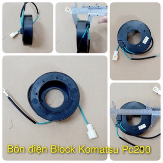 Bôn điện đồng Block Komatsu PC200