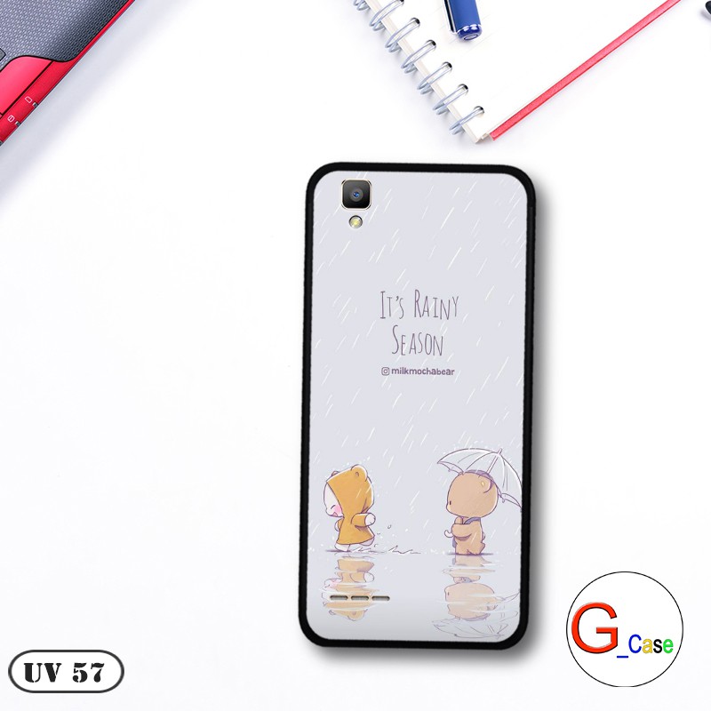 Ốp điện thoại OPPO A35/ F1 lưng nhám viền cao su dẻo in hình