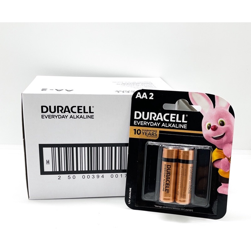 [VỈ 2 VIÊN] Pin tiểu AA Duracell chính hãng 1 5v Alkaline máy đo huyết áp omron, pin khóa cửa vân tay