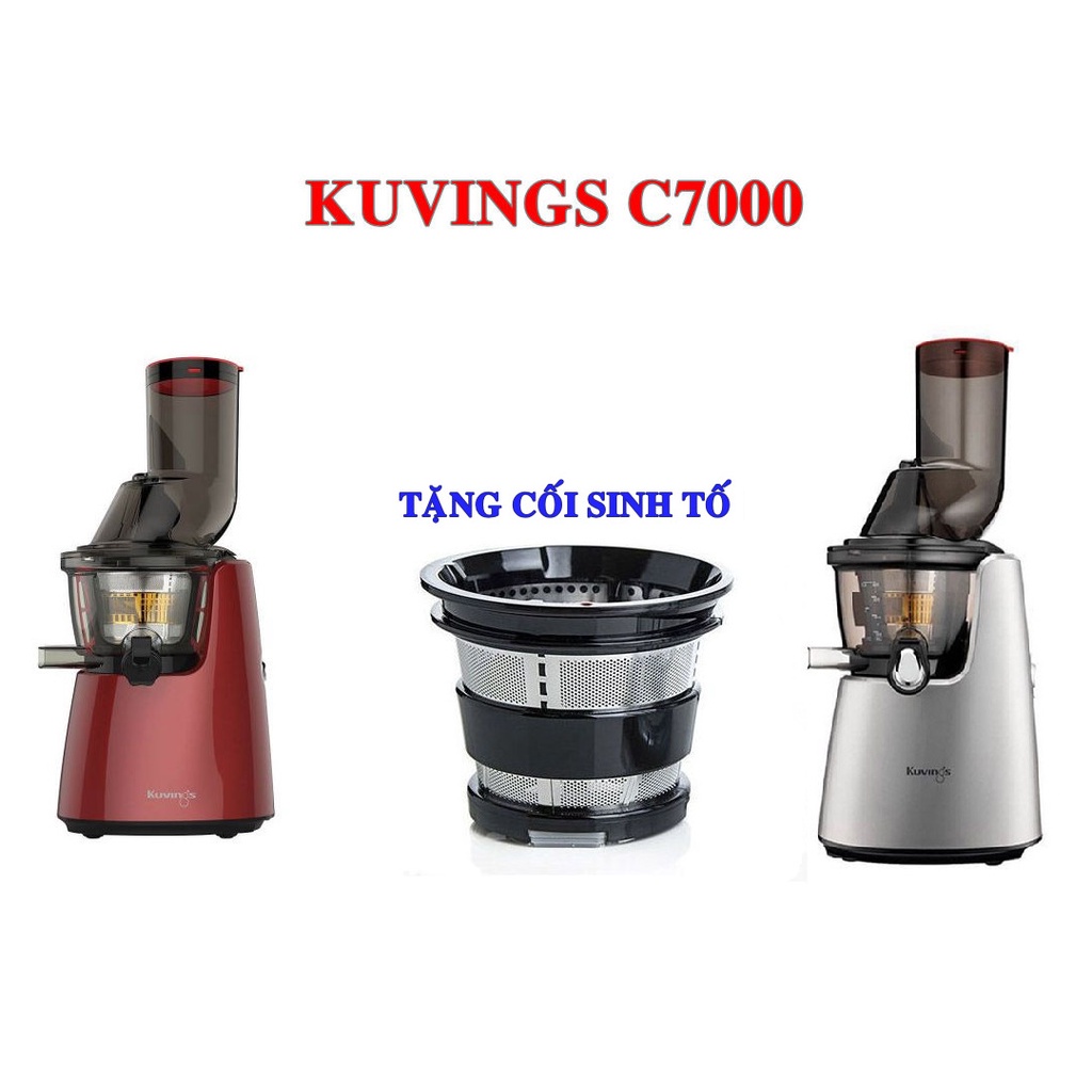 [Mã ELHA10 giảm 6% đơn 5TR] Máy ép trái cây Kuvings C7000 . Hàng chính hãng (TẶNG CỐI SINH TỐ)