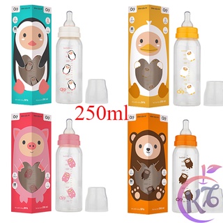 Bình sữa agi premium 60ml - 140ml - 250ml - bình sữa cổ thường nhựa pp cao cấp