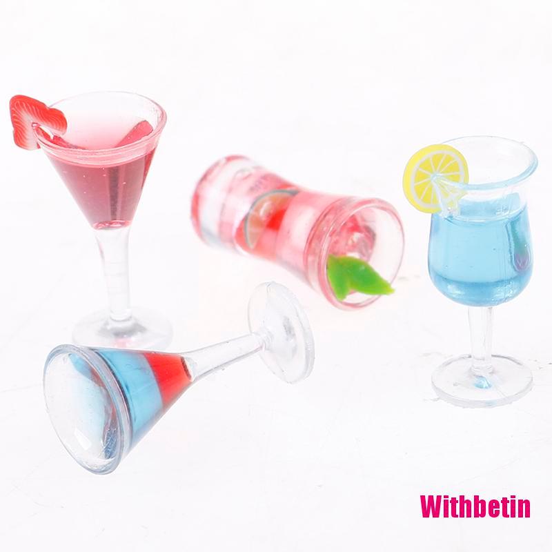 Ly Cocktail Mini Tỉ Lệ 1: 12 Trang Trí Nhà Búp Bê