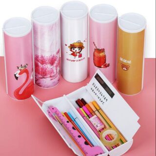 HỘP BÚT ĐA NĂNG THẦN KỲ MẪU HOẠT HÌNH XINH XẮN(PT08)