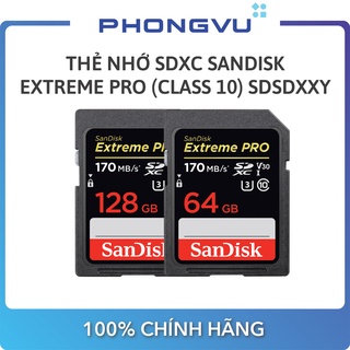Mua Thẻ nhớ SDXC Sandisk 128GB Extreme Pro (Class 10) - SDSDXXY-128G-GN4IN
