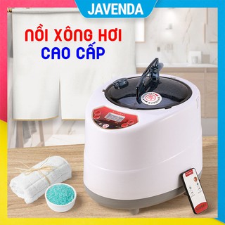 Nồi Xông Hơi Điện Tại Nhà Mini 2L 3L 4L Dùng Cho Gia Đình, Sau Sinh, Spa-Có Tích Hợp Remote