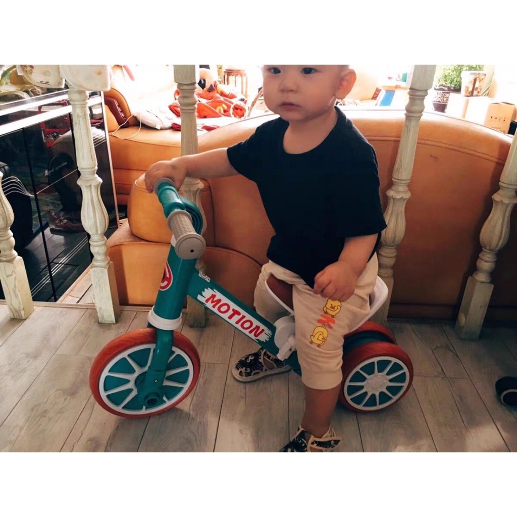 [HAI CHỨC NĂNG] Xe chòi chân 2 trong 1 dành cho bé  2 -4 tuổi có bàn đạp bánh trước cho bé đạp- xe chòi trẻ em nhẹ