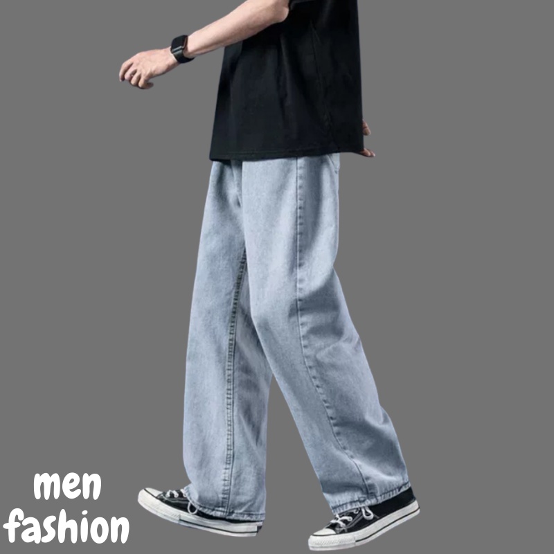 "RẺ VÔ ĐỊCH" Quần Jeans Nam, Quần Jeans Baggy xanh sáng nhạt ống xuông rộng style hàn quốc 2022- XX MENS FASHION!