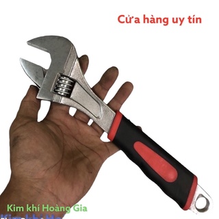 mỏ lết thép cán chống rỉ POWER-200-250-300mm tay 12 nhập khẩu bền đẹp chắc chắn