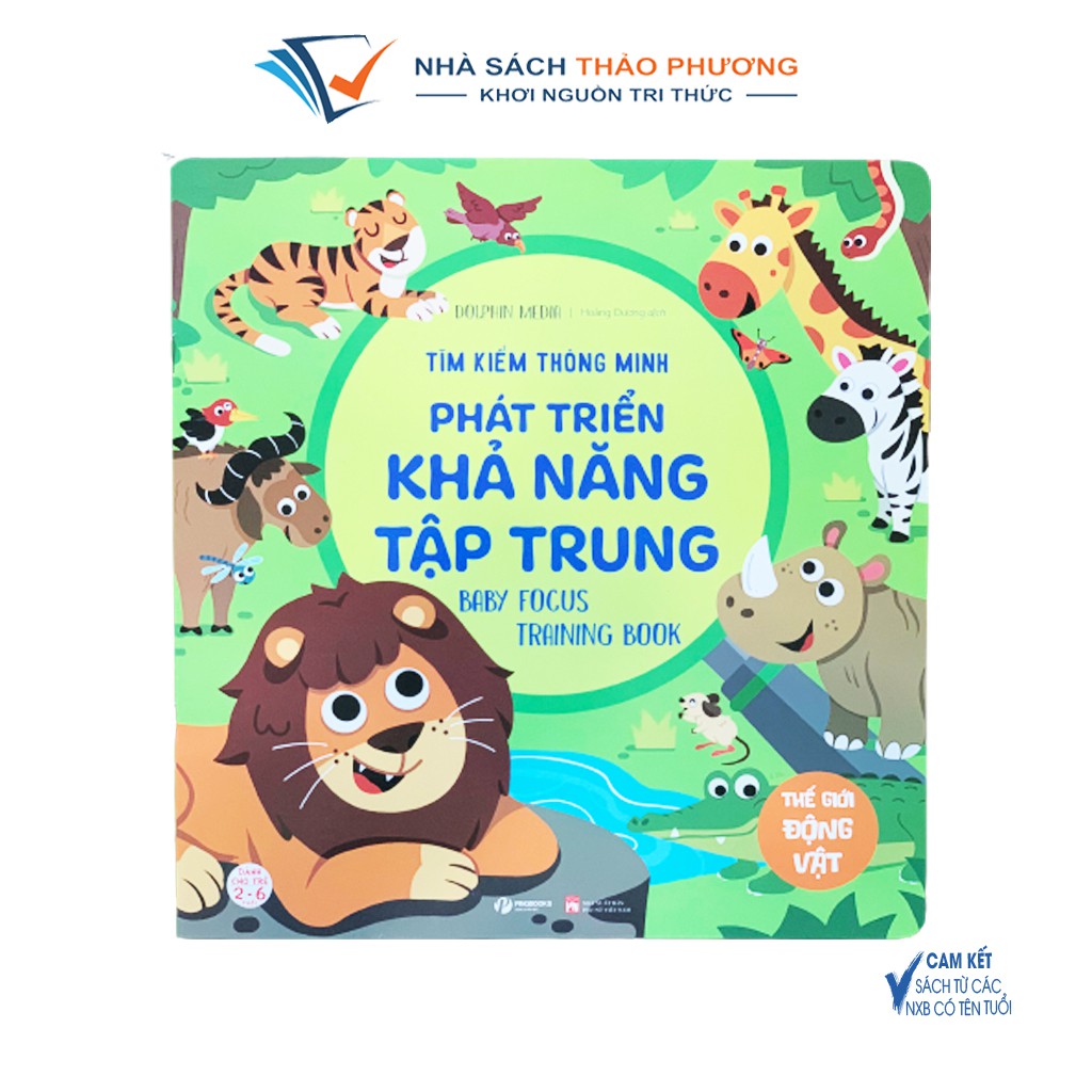 Sách - Tìm Kiếm Thông Minh Phát Triển Khả Năng Tập Trung (Bộ 4 quyển, lẻ tùy chọn dành cho trẻ 2-6 tuổi)