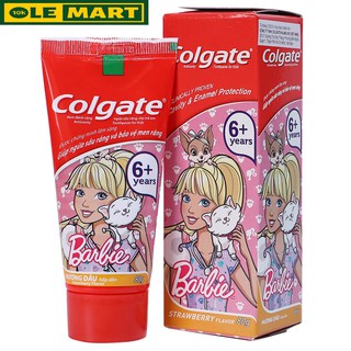 Kem đánh răng trẻ em Colgate Barbie