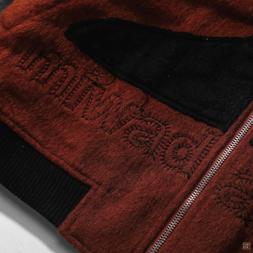 [Mã FAMALLT5 giảm 15% đơn 150K] Áo Khoác Bomber INF Tay Phối Da Hình | BigBuy360 - bigbuy360.vn