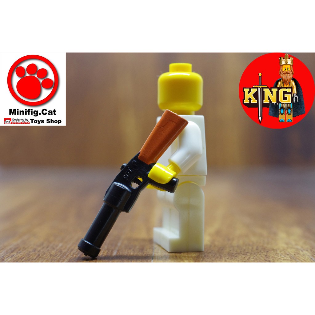 Minifig.Cat Black Federal Riot-P2 Phụ kiện đồ chơi LEGO