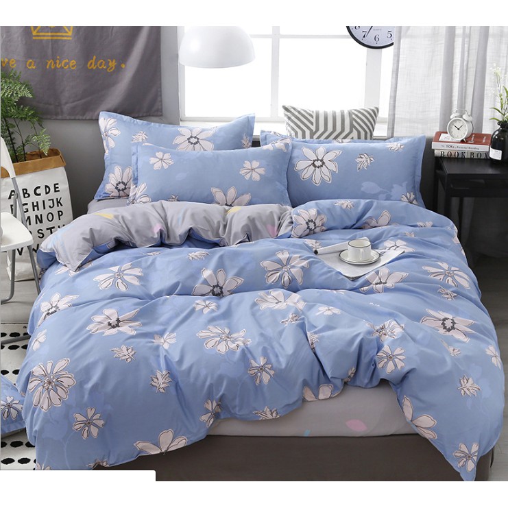 ORDER: Ga trải giường các mẫu màu xanh siêu xinh