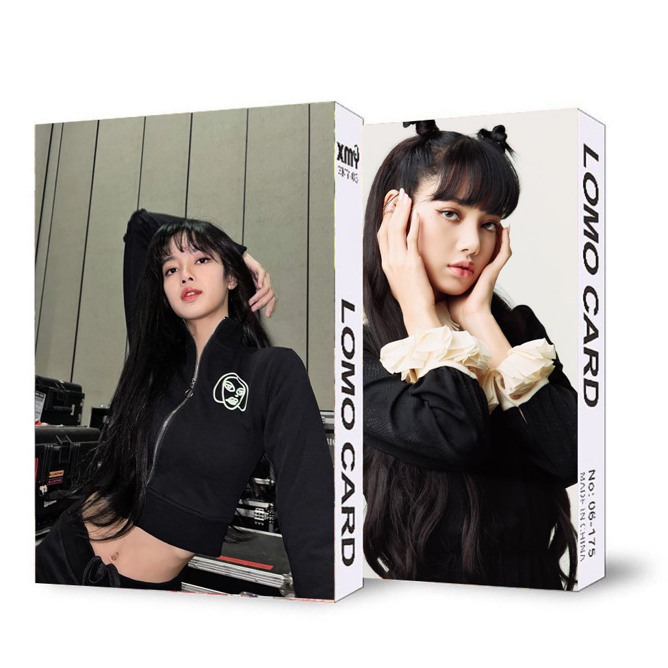 Ảnh lomo IN HÌNH BLACKPINK LISA JENNIE JISOO ROSÉ idol thần tượng kpop 30 tấm