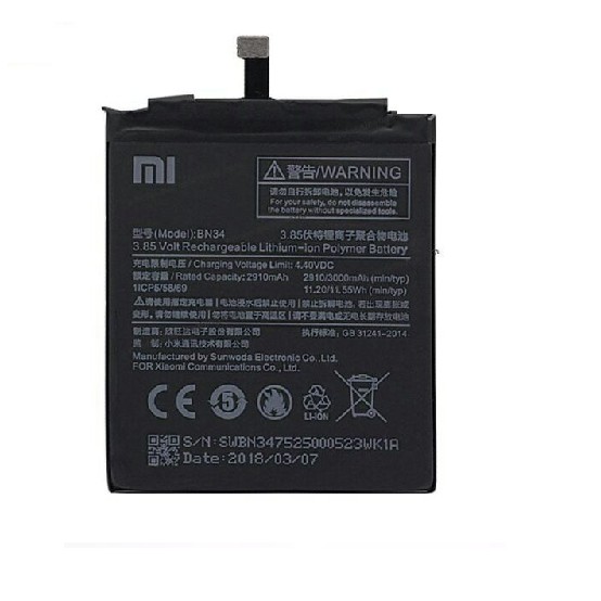 Pin Xiaomi Redmi 5A / BN34