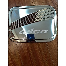 Ốp nắp bình xăng mạ Crom xe Toyota Wigo