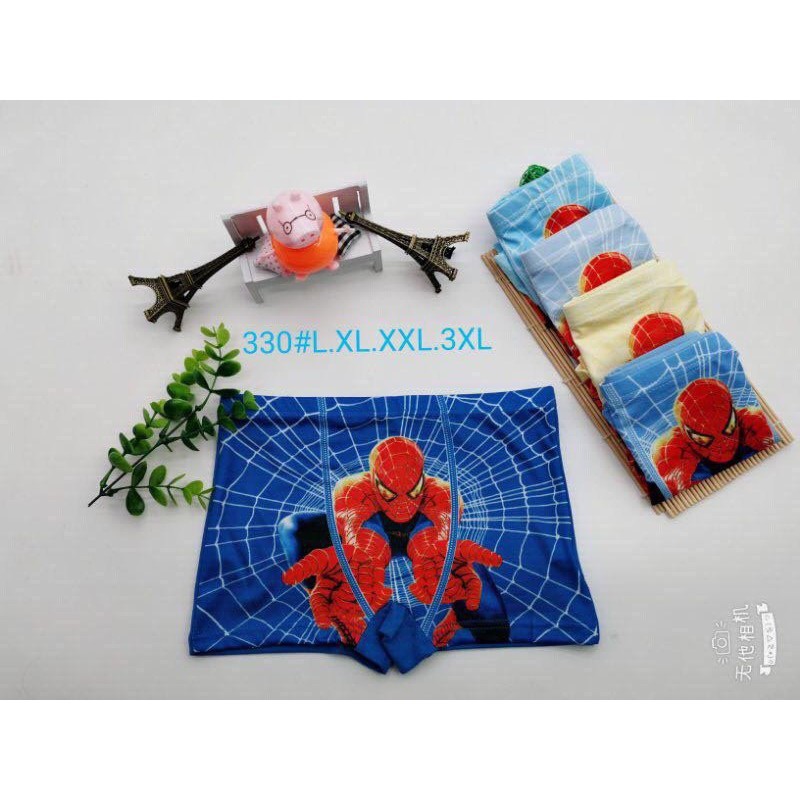 QUẦN SỊP ĐÙI BÉ TRAI spider men hàng loại 1