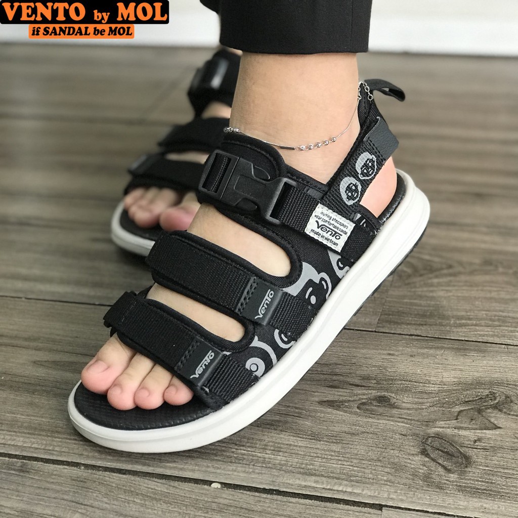 Giày sandal nữ Vento chính hãng ⭐️ sandal nữ màu hồng nhạt ⭐️ NB80Be - Vento HCM