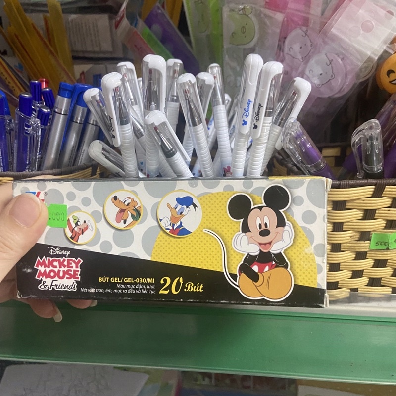 10 cây Bút gel Thiên Long -030 Disney 0,5mm