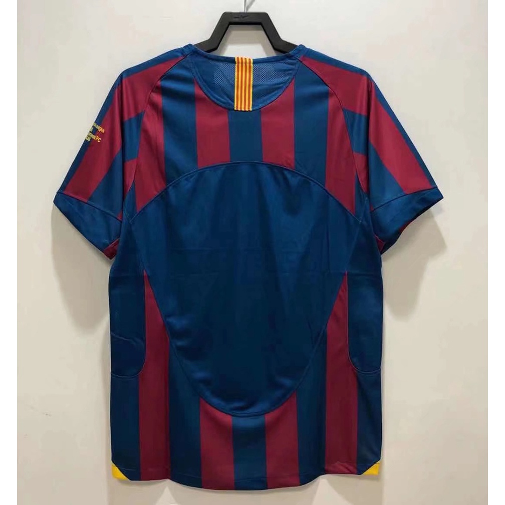 Áo Thun Bóng Đá Số 05-06 Barcelona Phong Cách Vintage