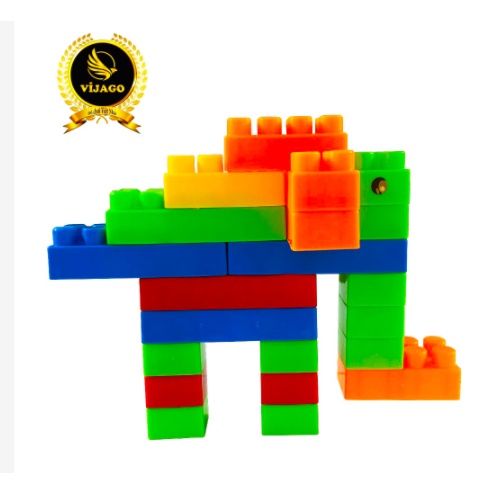 Bộ Xếp Hình Mầm Non Vijago Việt Nam - 155 Chi Tiết Cho Bé Phát Triển Tư Duy