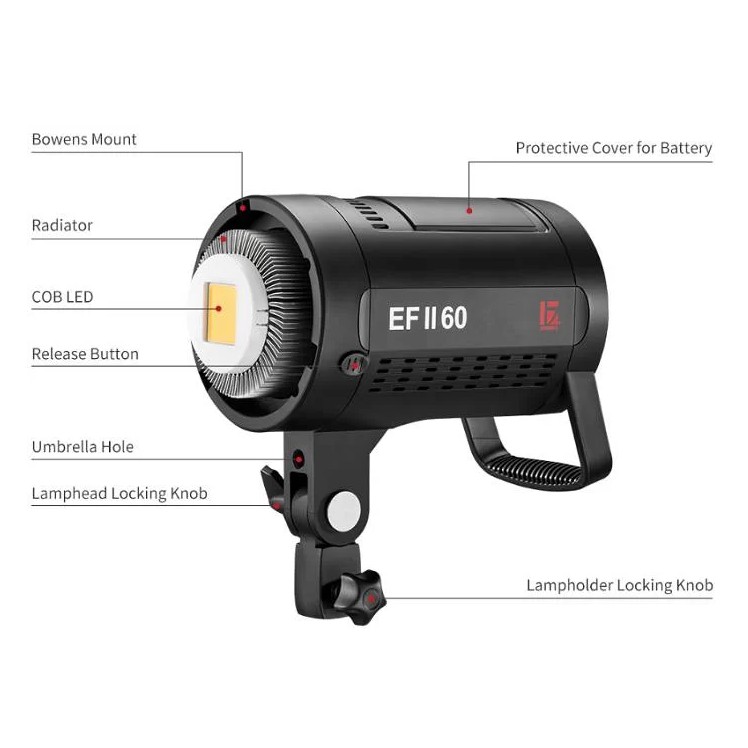 Đèn LED studio EF II60 JINBEI