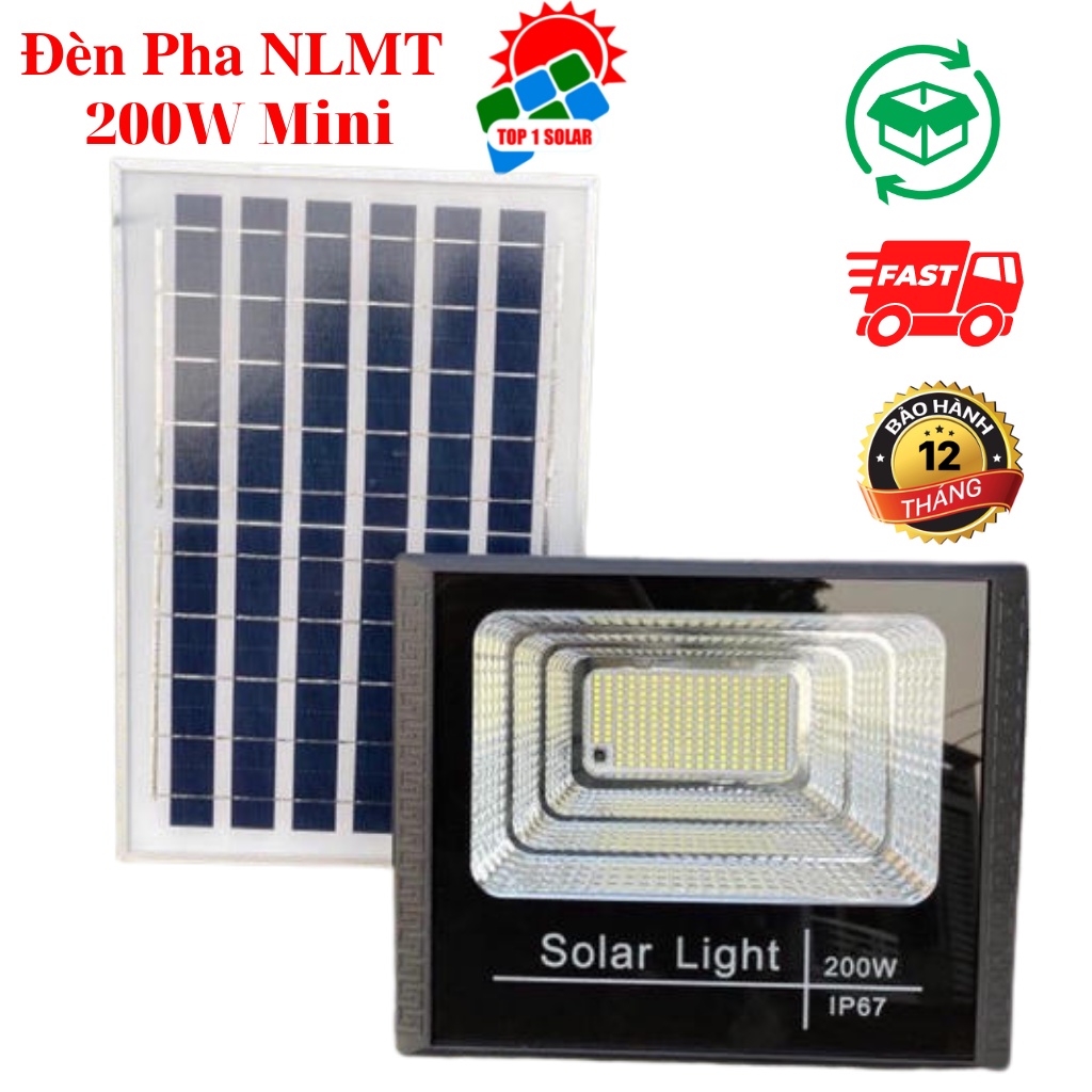 Đèn Năng Lượng Mặt Trời 200W