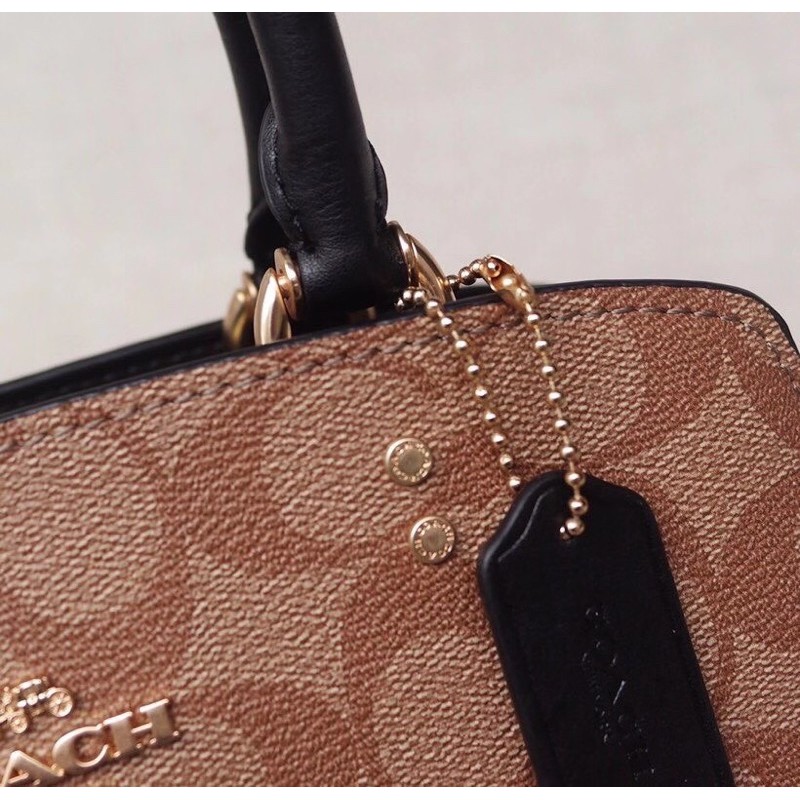 🎀 TÚI SẴN ĐÓN TẾT 🧧- TÚI COACH DA CARRYALL 91384